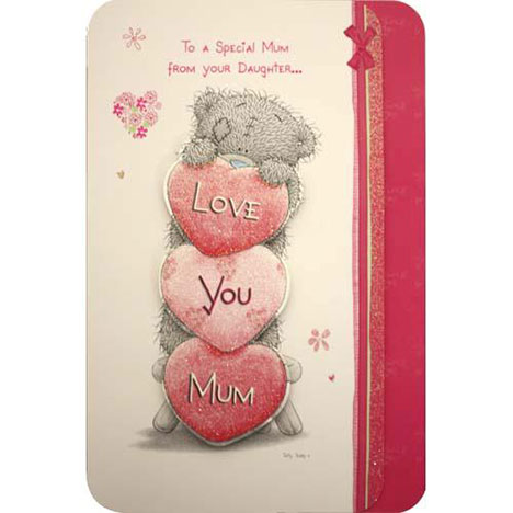Love You Mum Mothers Day Me to You Bear Card £3.89